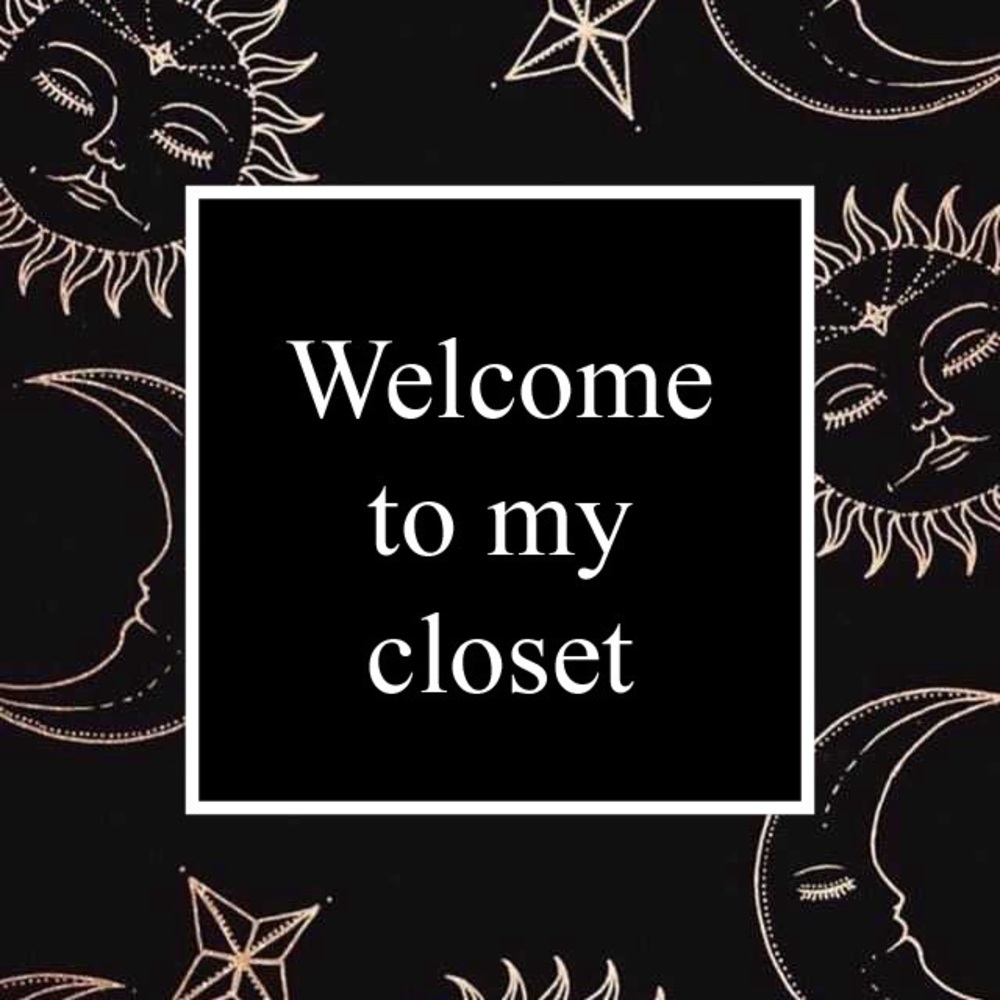 Welcome to my closet